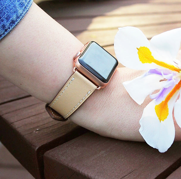 Upgrade Mom's Apple Watch with a Luxury Leather Band from Juxli Home